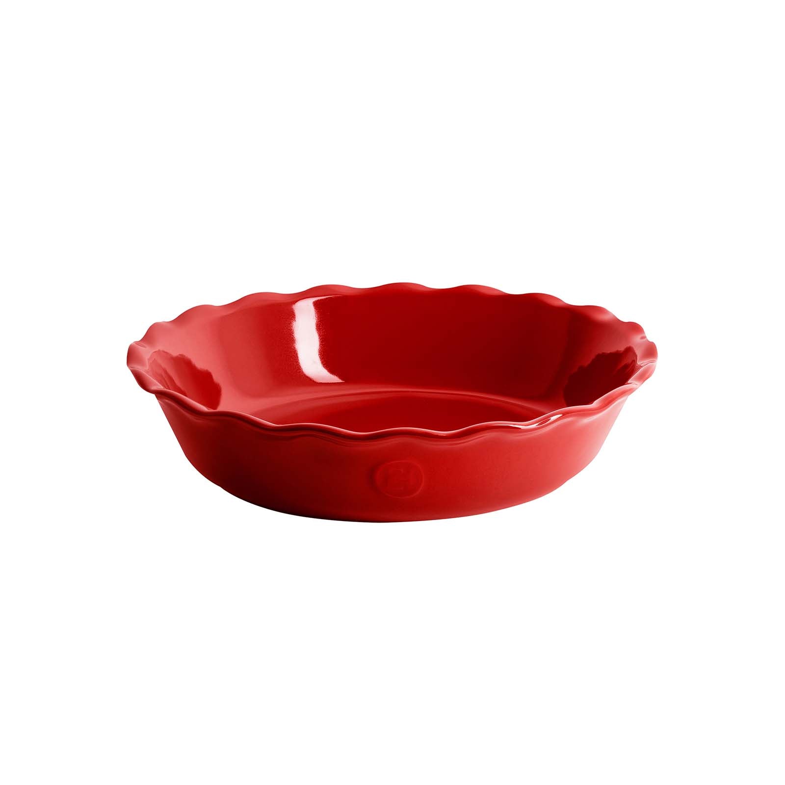 Emile Henry The Right Dish Pie Dish, 9-Inch, 1.7-quart, Burgundy