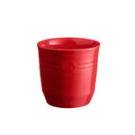 Emile Henry Large Utensil Pot, 6.3-Inch Diameter x 17-Inch High, Burgundy