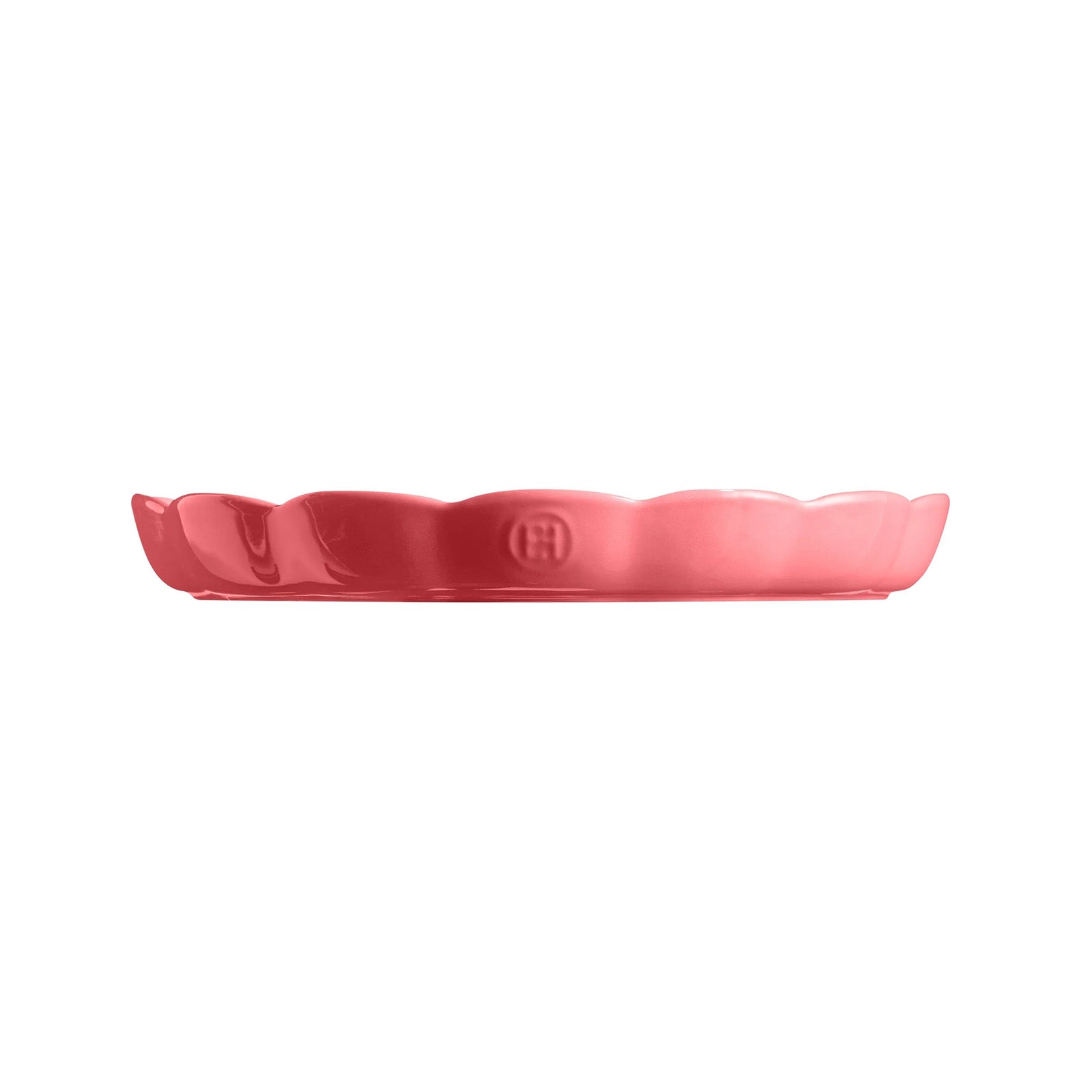 Emile Henry Madeleine Fluted Tart Dish, 12.2-Inch, Rose