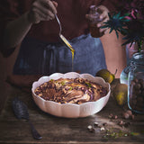 Emile Henry Madeleine Round Cake Dish, Rose