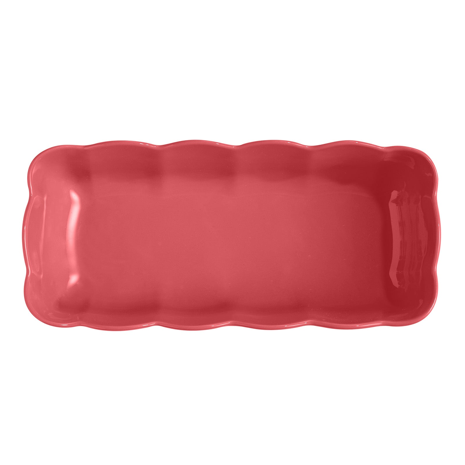 Emile Henry Madeleine Ceramic Loaf Pan, Rose