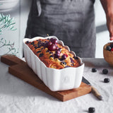 Emile Henry Madeleine Ceramic Loaf Pan, Rose