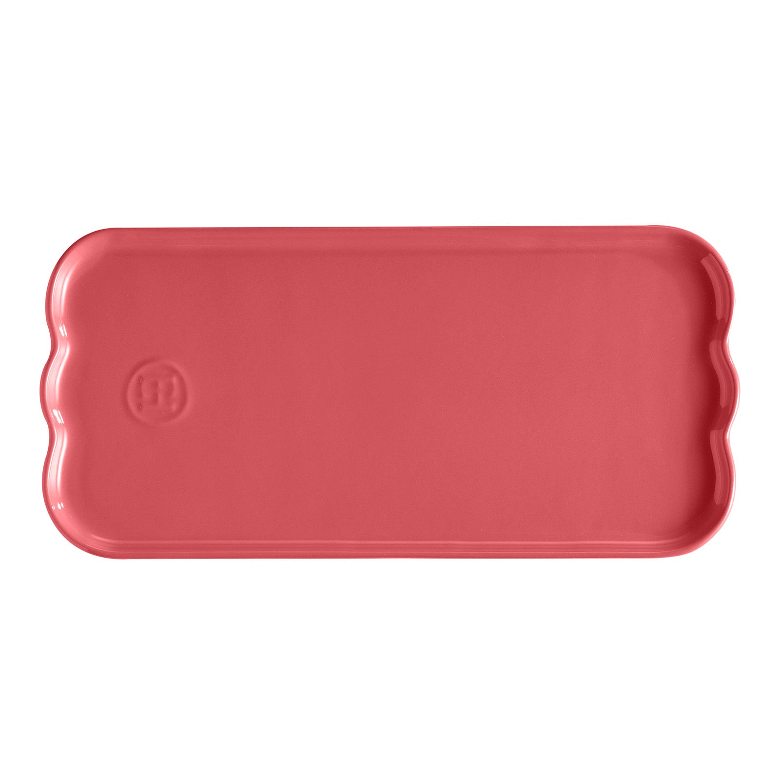 Emile Henry Madeleine Ceramic Serving Platter, Rose