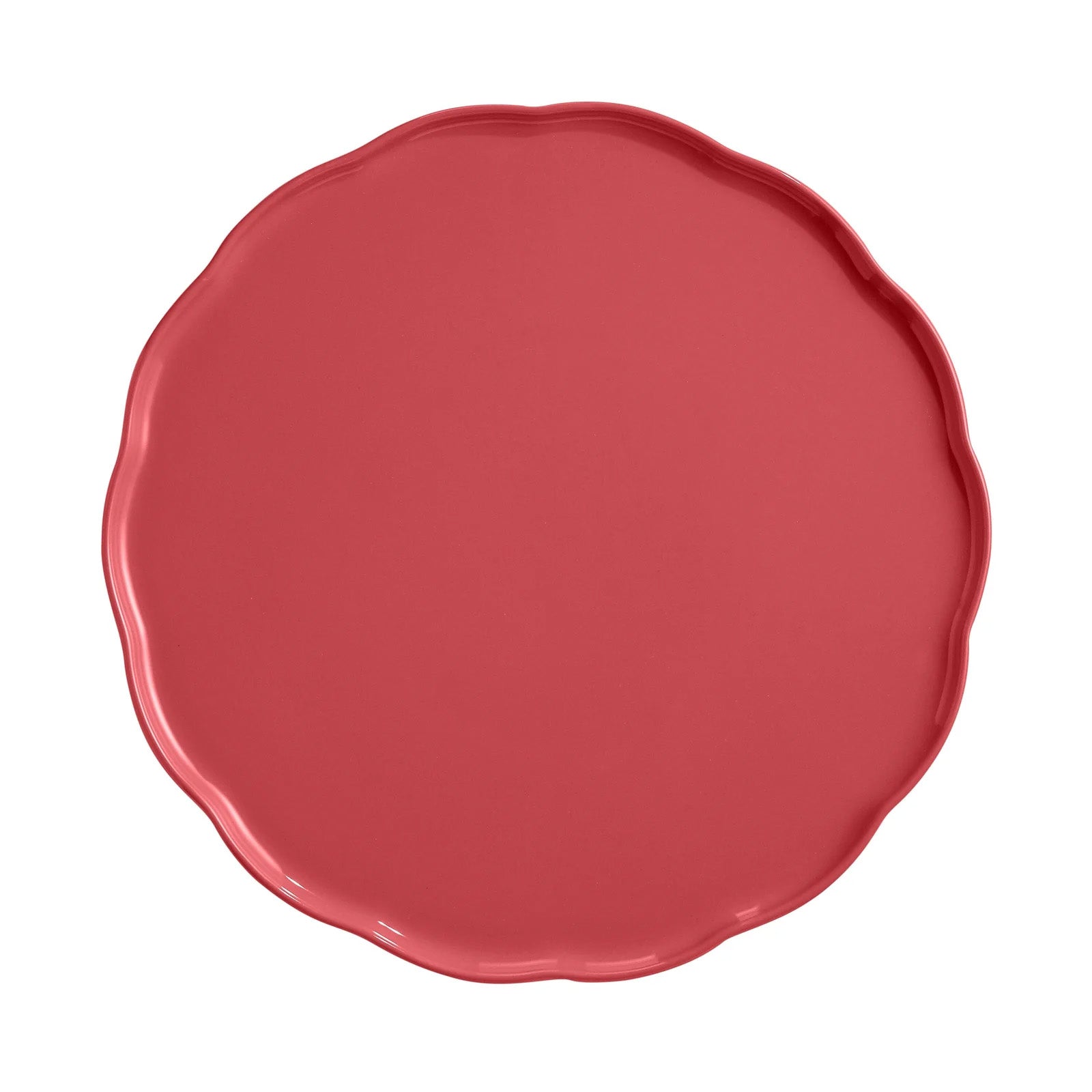 Emile Henry Madeleine Round Serving Plate, 12.2-Inch, Rose