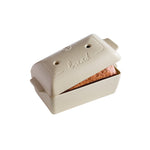 Emile Henry Bread Loaf Baker With Lid, Linen
