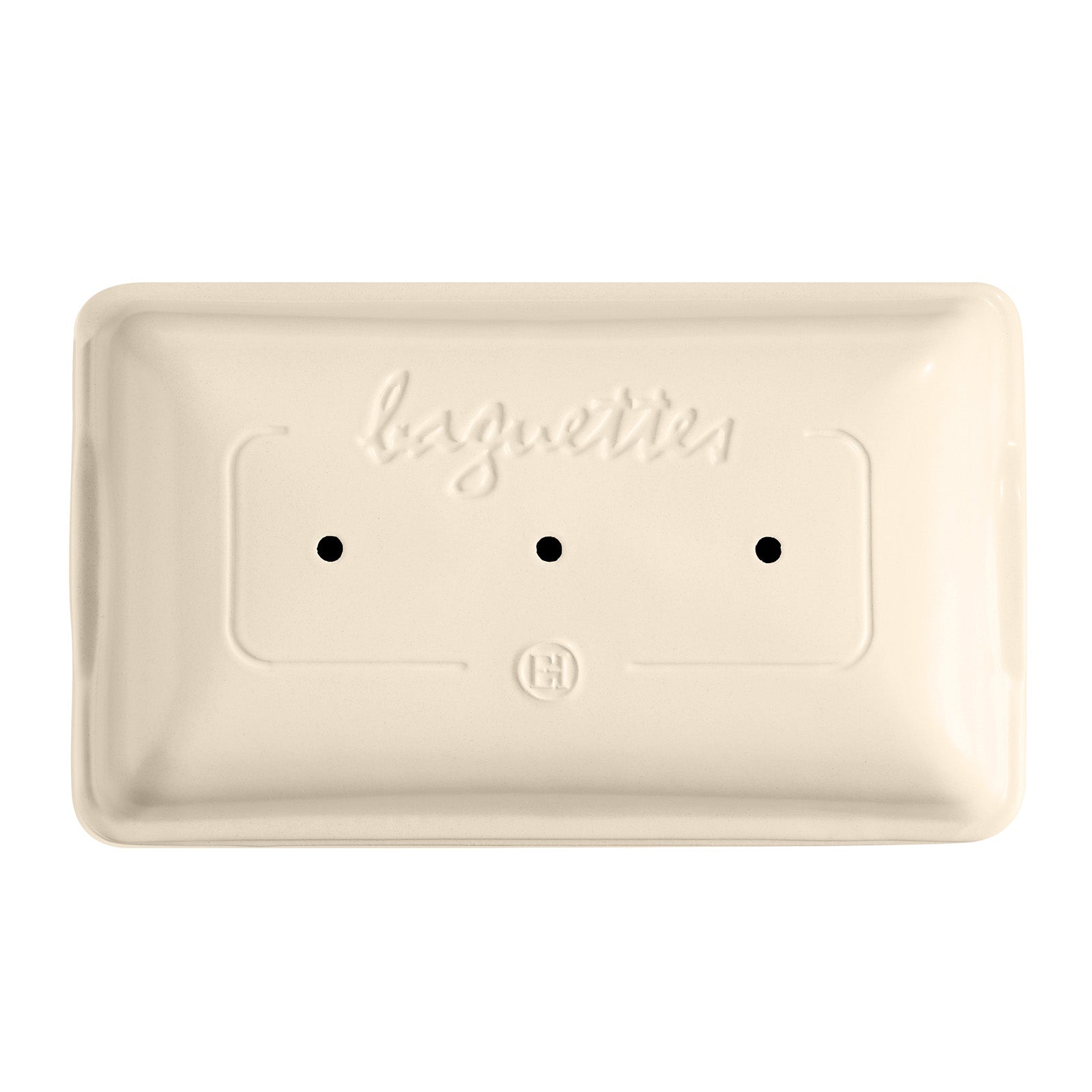 Emile Henry Flame Baguette Baker, Linen