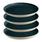 Emile Henry Everyday Dinnerware 11 Inch Dinner Plate, Ocean, Set of 4
