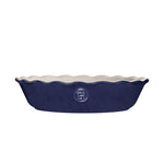 Emile Henry Modern Classics 9-Inch Ribbed Pie Dish, Twilight