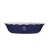 Emile Henry Modern Classics 9-Inch Ribbed Pie Dish, Twilight