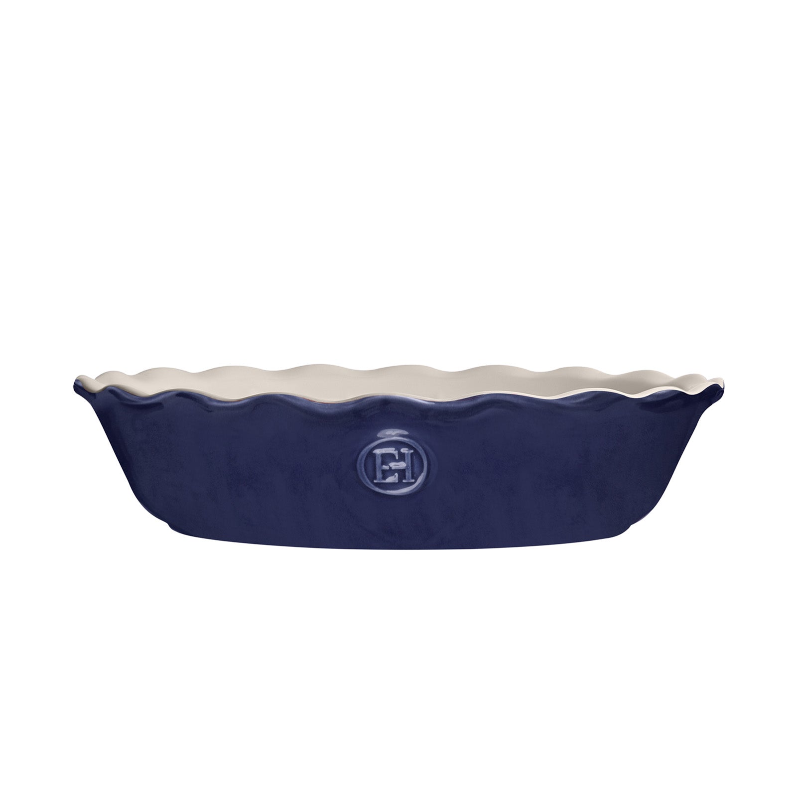 Emile Henry Modern Classics 9-Inch Ribbed Pie Dish, Twilight