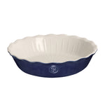 Emile Henry Modern Classics 9-Inch Ribbed Pie Dish, Twilight