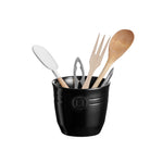 Emile Henry Utensil Pot, 4.5-Inch Diameter x 13-Inch High, Truffle