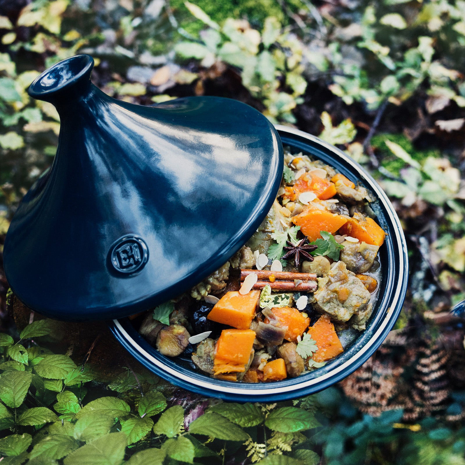 Emile Henry Flame Tagine, 3.7 Quart, Ocean