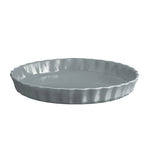 Emile Henry 11.6" x 1.6" Tart Dish, Fog