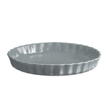 Emile Henry 11.6" x 1.6" Tart Dish, Fog