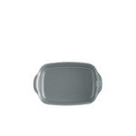Emile Henry Individual Rectangle Baking Dish Ultime, 8.75" X 5.5", Fog