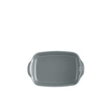 Emile Henry Individual Rectangle Baking Dish Ultime, 8.75" X 5.5", Fog