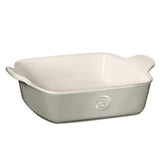 Emile Henry HR Modern Classics Square Baking Dish, 9" x 9", Pearl Gray