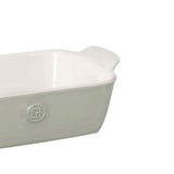 Emile Henry Modern Classics Loaf Pan, 9-Inch x 5-Inch, 1.8-quart, Pearl Gray