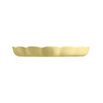 Emile Henry Madeleine Fluted Tart Dish, 12.2-Inch, Vanilla