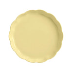 Emile Henry Madeleine Fluted Tart Dish, 12.2-Inch, Vanilla