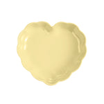 Emile Henry Madeleine Heart Shaped Cake Dish, Vanilla