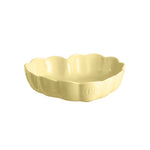 Emile Henry Madeleine Heart Shaped Cake Dish, Vanilla