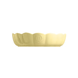 Emile Henry Madeleine Round Cake Dish, Vanilla