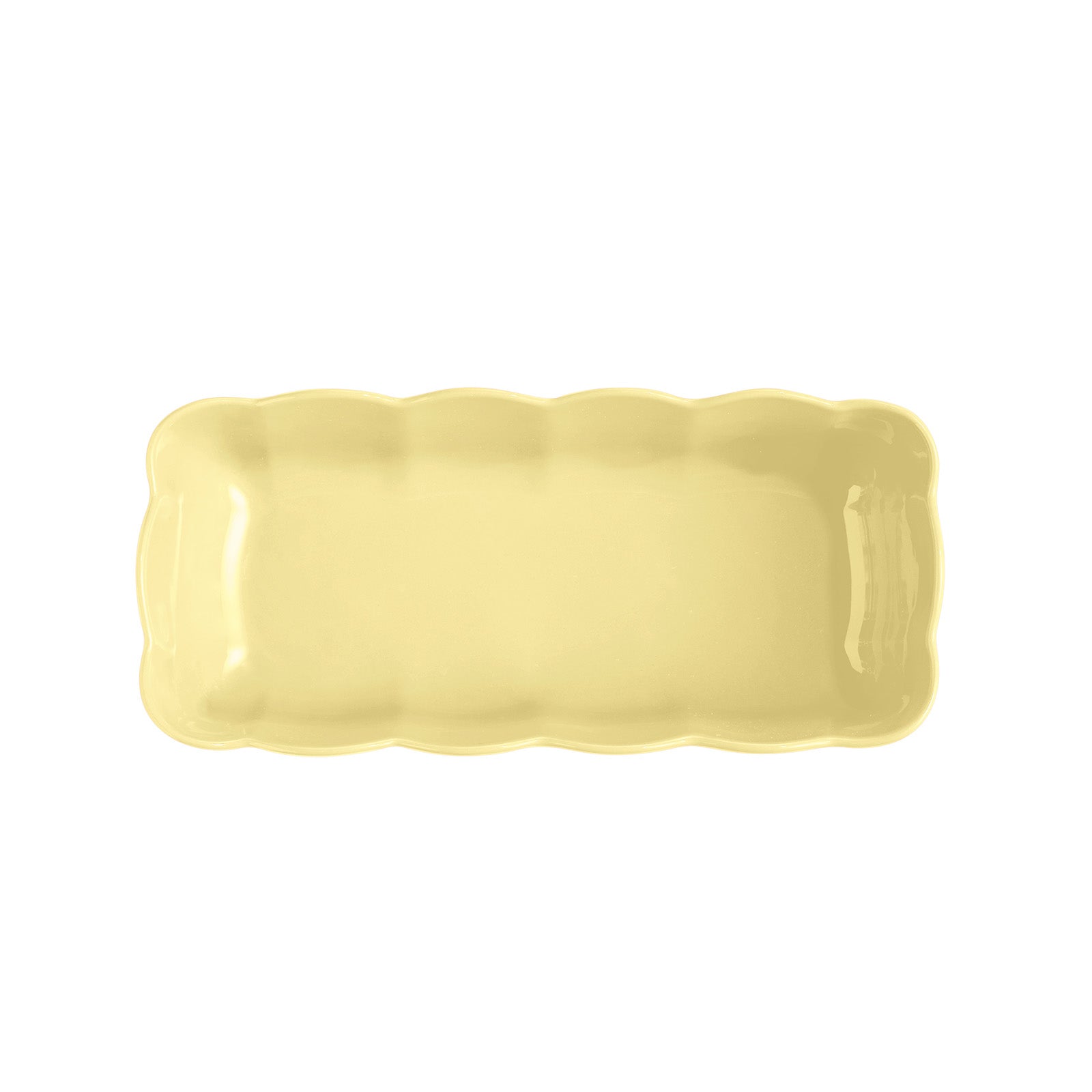 Emile Henry Madeleine Ceramic Loaf Pan, Vanilla