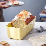 Emile Henry Madeleine Ceramic Loaf Pan, Vanilla