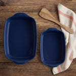 Emile Henry Rectangular Baking Dish, Set of 3, 1.25 qt, 2.4 qt, 3.8 qt, Twilight
