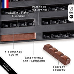 Silpat Flexipan 12 Chocolate Granola Bars Premium Silicone Baking Pan