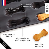 Silpat Flexipan 9 Bones Pet Treats Premium Silicone Baking Pan