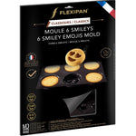 Silpat Flexipan 6 Smiley Emojis Premium Silicone Baking Pan