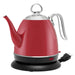 Chantal Mia Ekettle Electric Water Kettle, 32 ounce, Chili Red