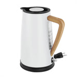 Chantal Oslo Ekettle Electric Water Kettle, 1.8-Quart, Matte White