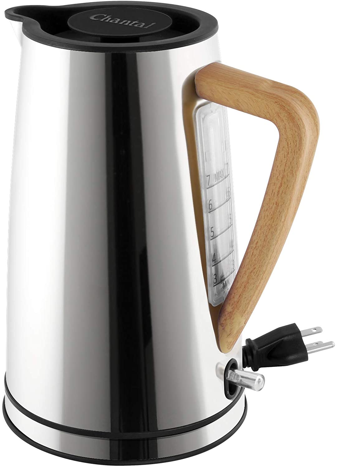 Chantal Oslo Ekettle Electric Water Kettle, 1.8-Quart, Stainless Steel