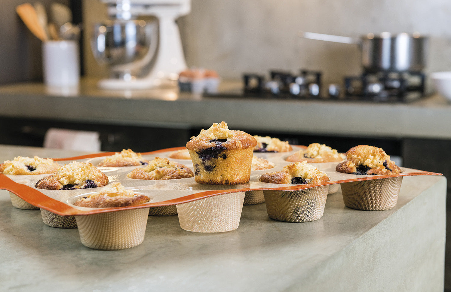 Silpat Perfect Non-Stick 12 Cavity Muffin Mold