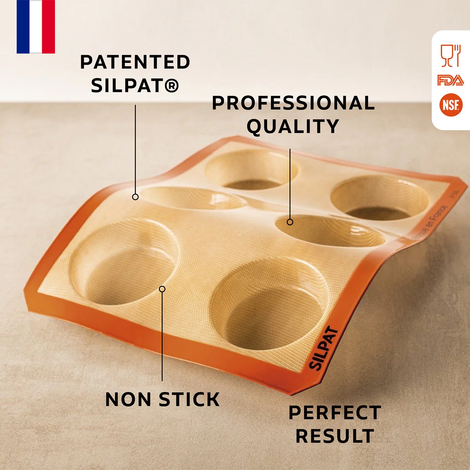 Silpat Perfect Non-Stick Large Round Cake Mold