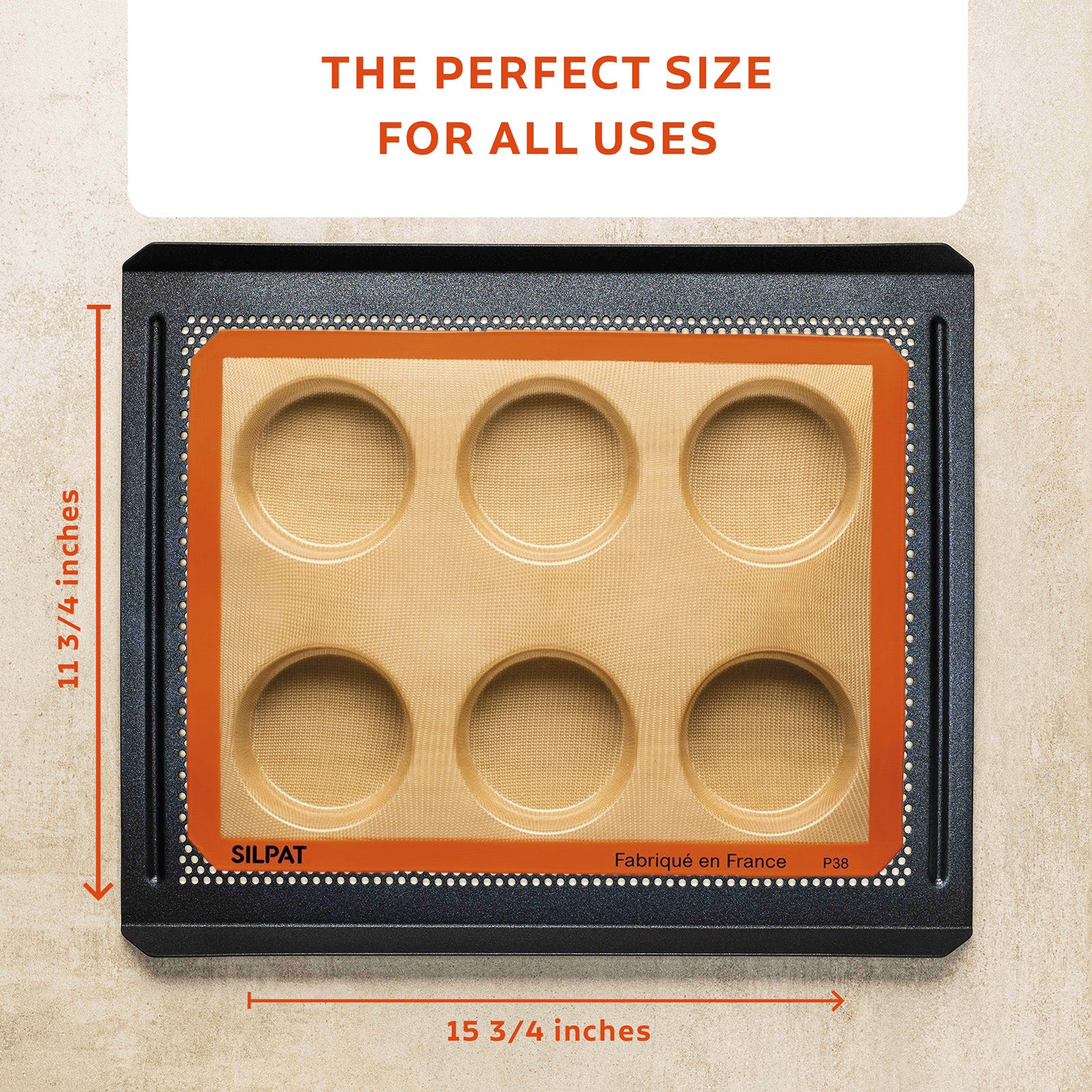 Silpat Perfect Non-Stick Large Round Cake Mold