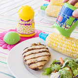 Talisman Designs Corn on the Cob 3-Piece Tool Set – Butter Keeper, Boats & Stripper