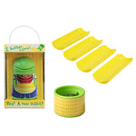 Talisman Designs Corn on the Cob 3-Piece Tool Set – Butter Keeper, Boats & Stripper