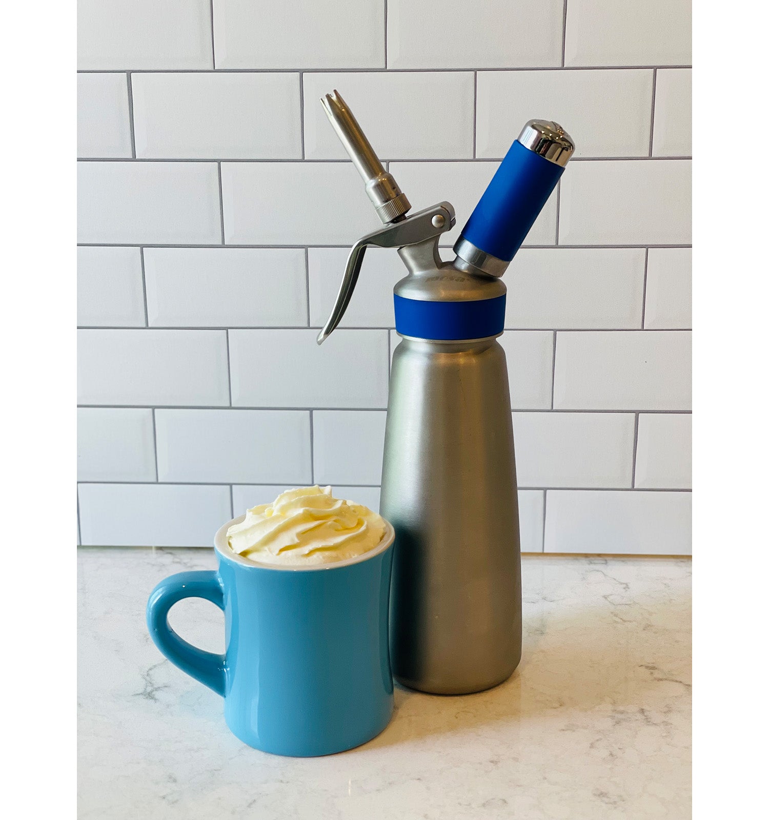 Frieling by Mosa Master Whipper Professional Cream Whipper, 0.5 Liter