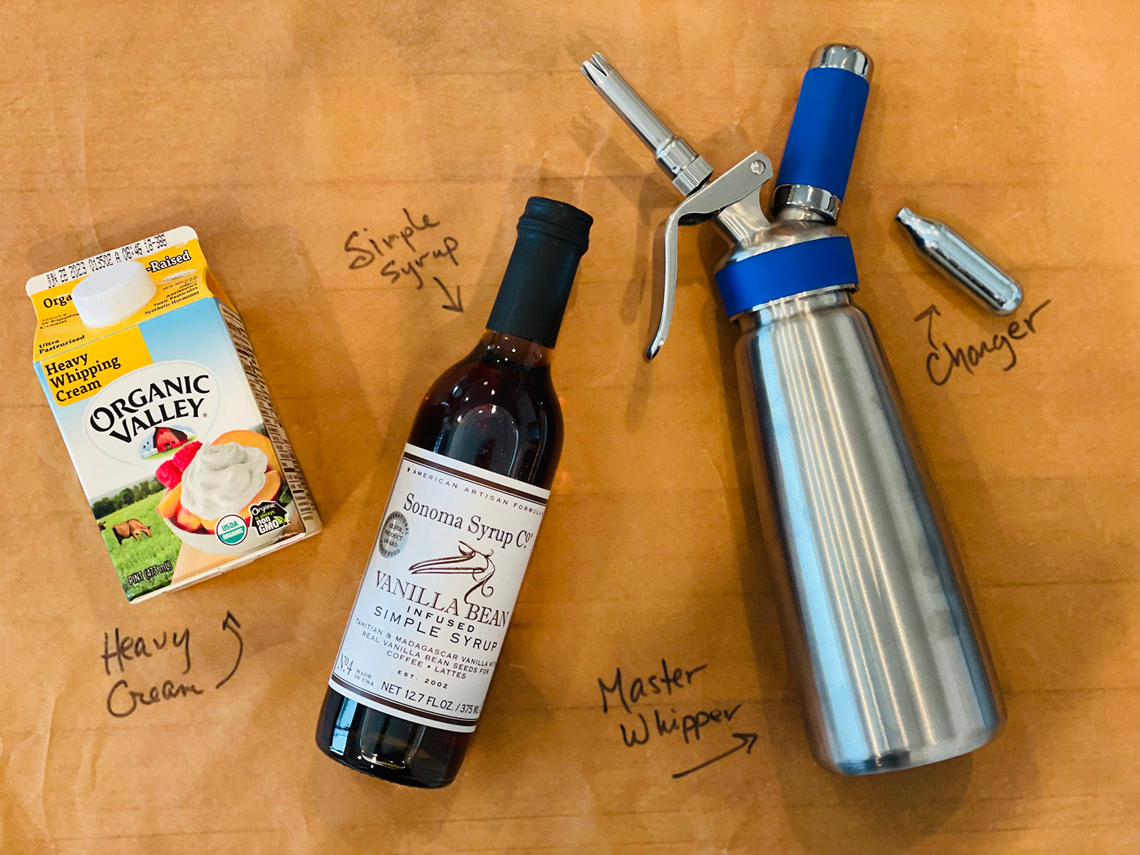 Frieling by Mosa Master Whipper Professional Cream Whipper, 0.5 Liter