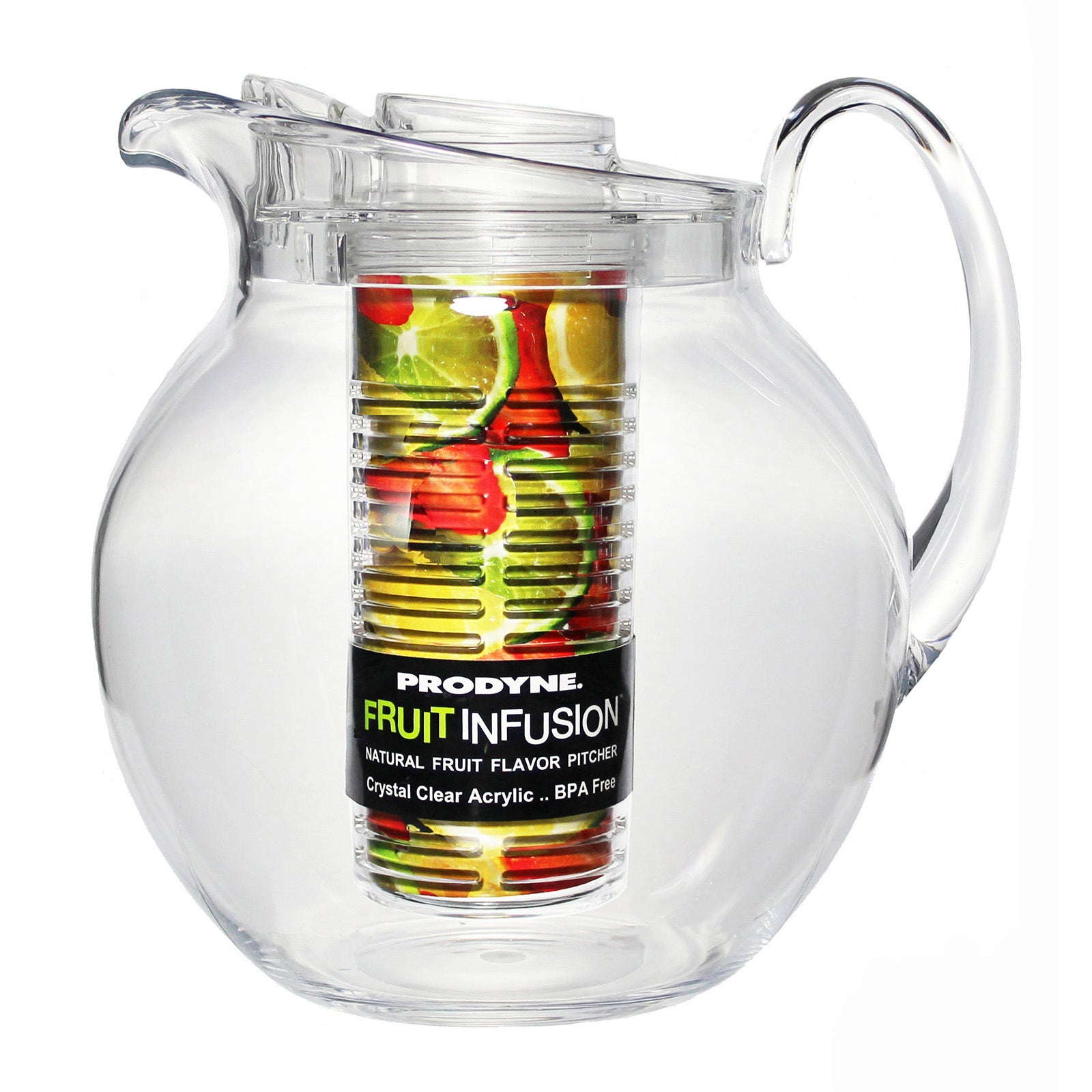 Prodyne Big Fruit Infusion Pitcher, 3.5 Quarts