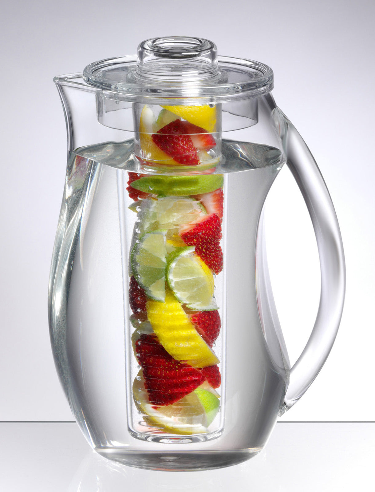 Prodyne Fruit Infusion Pitcher, Natural Fruit Flavor, Acrylic