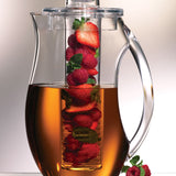 Prodyne Fruit Infusion Pitcher, Natural Fruit Flavor, Acrylic