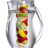 Prodyne Fruit Infusion Pitcher, Natural Fruit Flavor, Acrylic