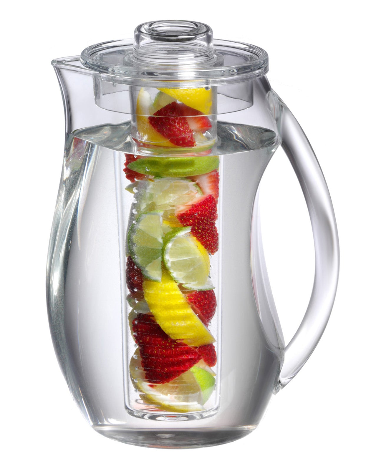 Prodyne Fruit Infusion Pitcher, Natural Fruit Flavor, Acrylic