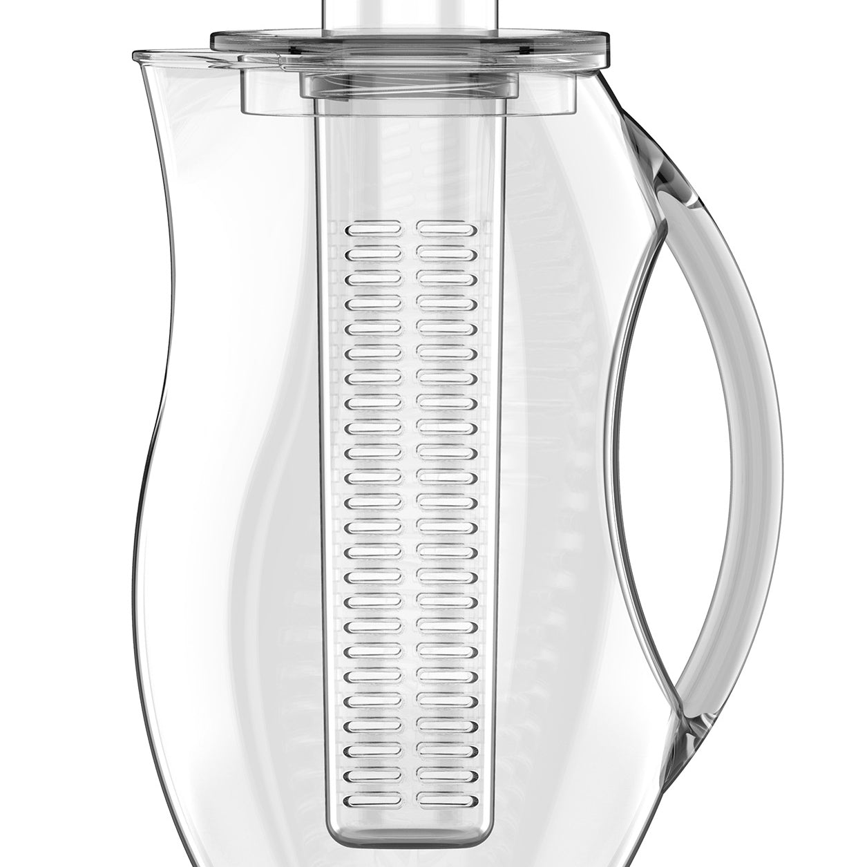 Prodyne Fruit Infusion Pitcher, Natural Fruit Flavor, Acrylic